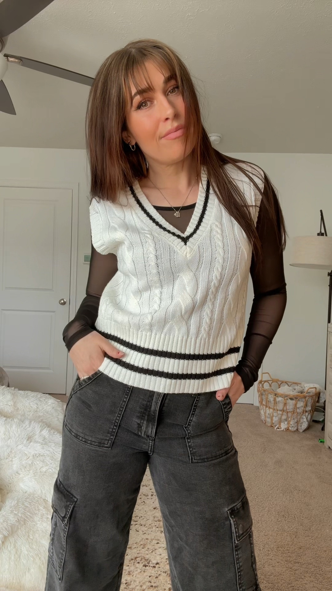 OOTD🖤🤍

#LTKstyletip #LTKbeauty #LTKVideo