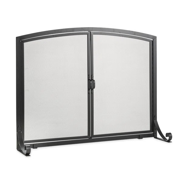 2 Panel Steel Fireplace Screen | Wayfair North America