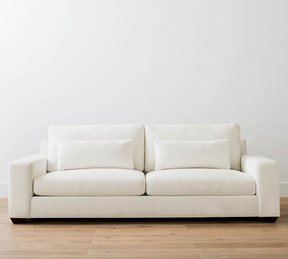 Big Sur Square Arm Deep Seat Upholstered Sofa Collection | Pottery Barn (US)