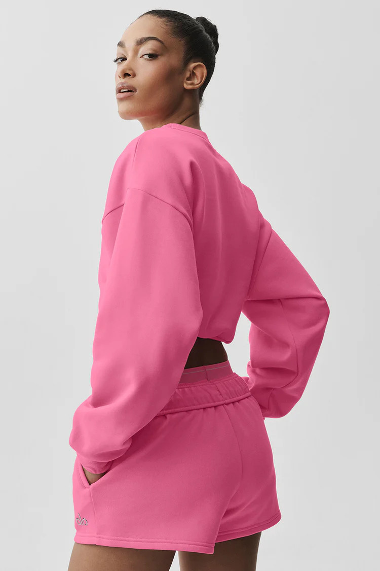 Cropped Accolade Crewneck | Alo Yoga (US)