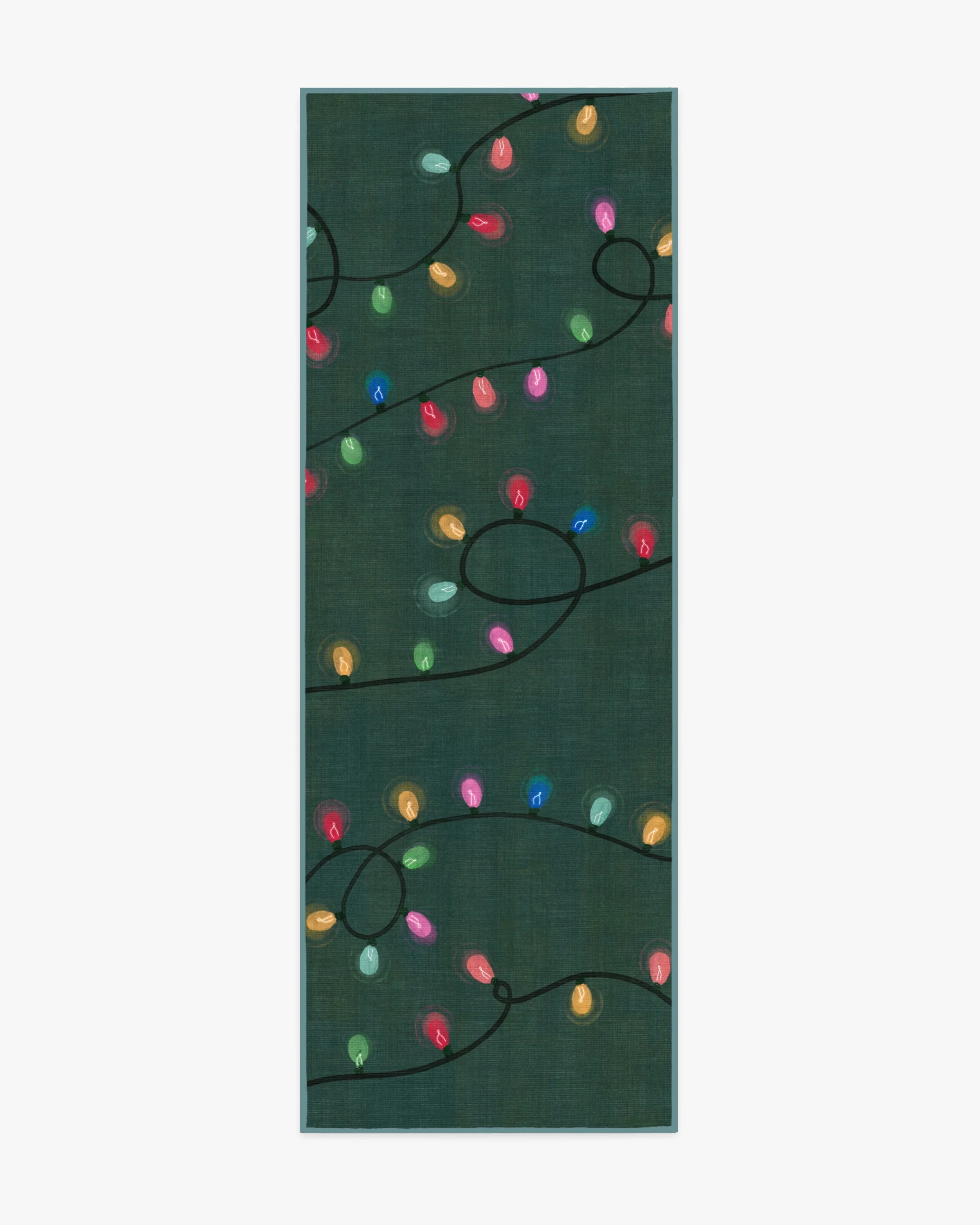 Let It Glow Green Rug | Ruggable