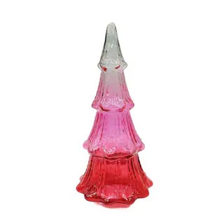 Pink Ombre Glass Tree Tabletop Décor by Ashland® | Michaels | Michaels Stores