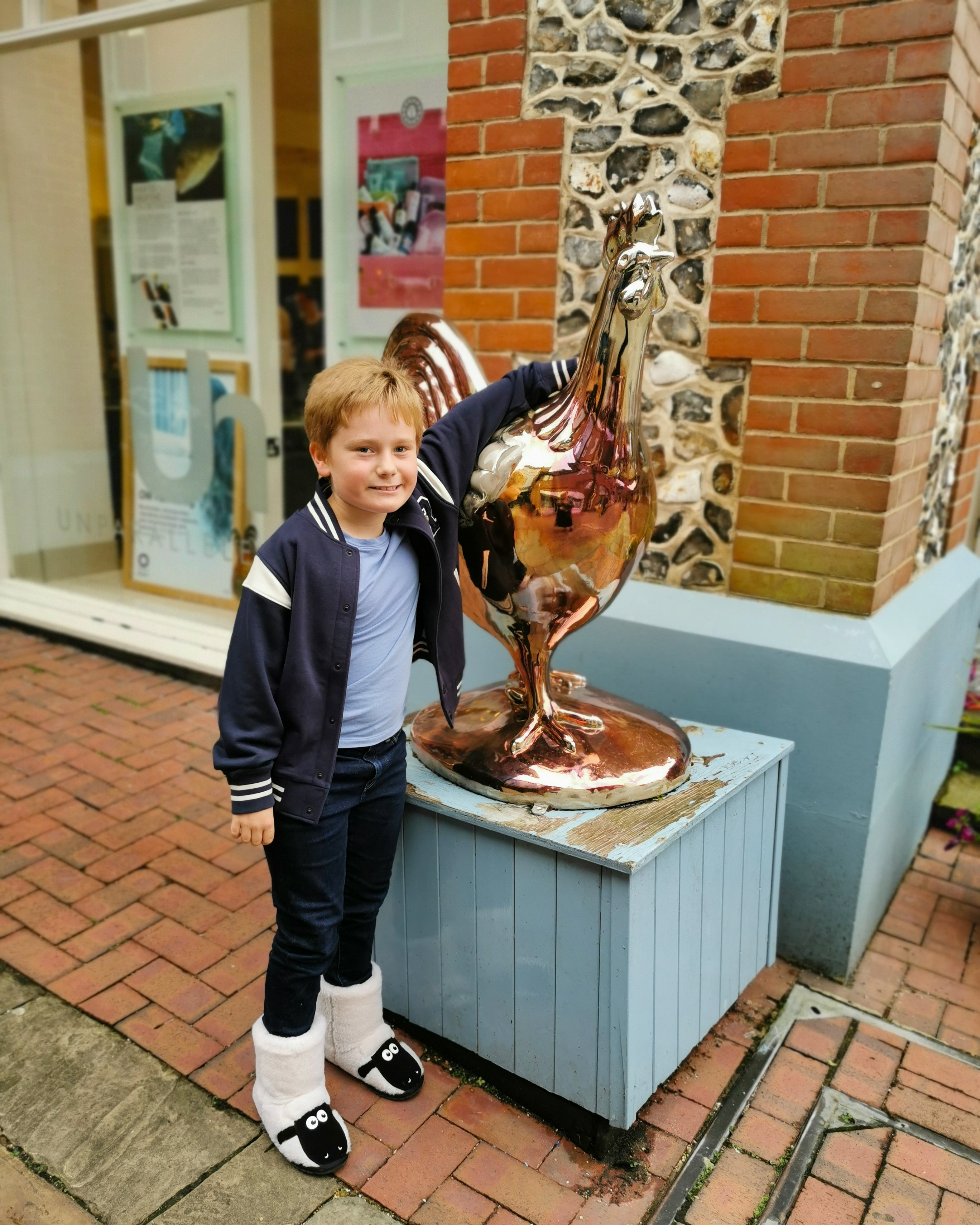 Weekending in style in Surrey 🌿How cool is that jacket and those SHAUN THE SHEEP boots 🐑👀

#LTKeurope #LTKautumn #LTKkids