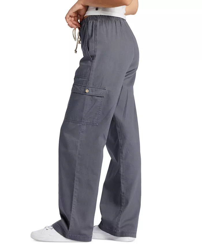 Roxy Juniors' Precious Cargo Canvas Cotton Pants & Reviews - Leggings & Pants - Juniors - Macy's | Macys (US)