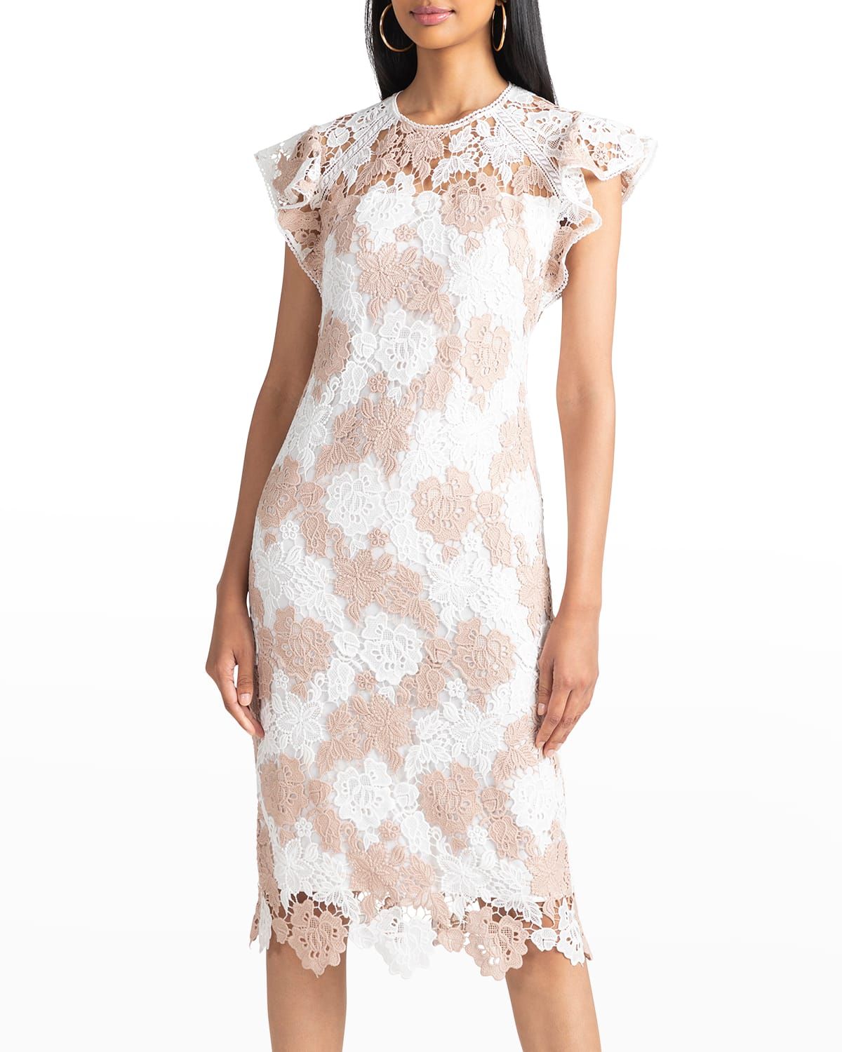 Tali Floral Lace Dress | Neiman Marcus