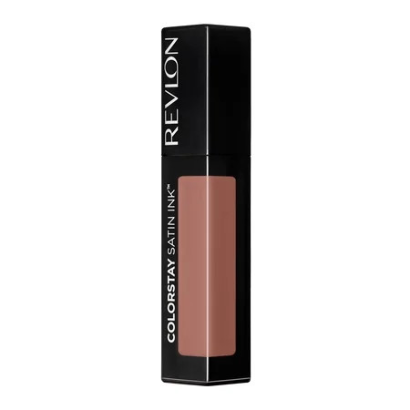Revlon ColorStay Satin Ink Liquid Lipstick, Longwear Rich Lip Colors, 001 Your Go-To, 0.17 fl oz | Walmart (US)