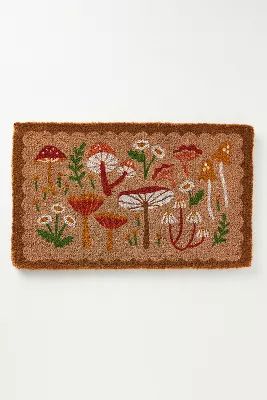 Mushrooms Doormat | Anthropologie (US)