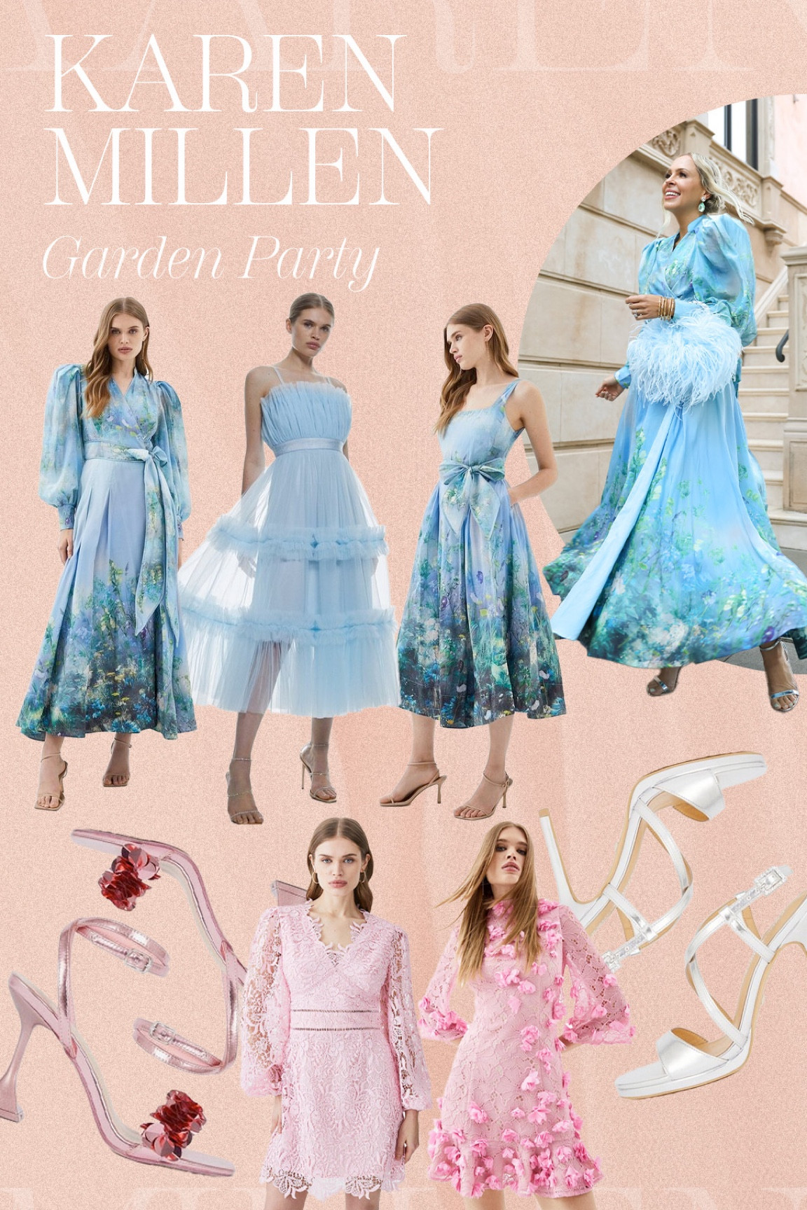Karen Millen garden party dress
Use my code VERONICA20 for an extra 20% off 
Summer dress
Wedding guest dress
Blue dress



#LTKsalealert #LTKstyletip #LTKwedding