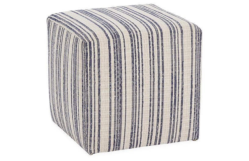 Quinn Cube Ottoman | One Kings Lane