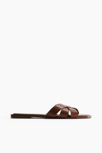 Sandalen aus Leder | H&M (DE, AT, CH, NL, FI)