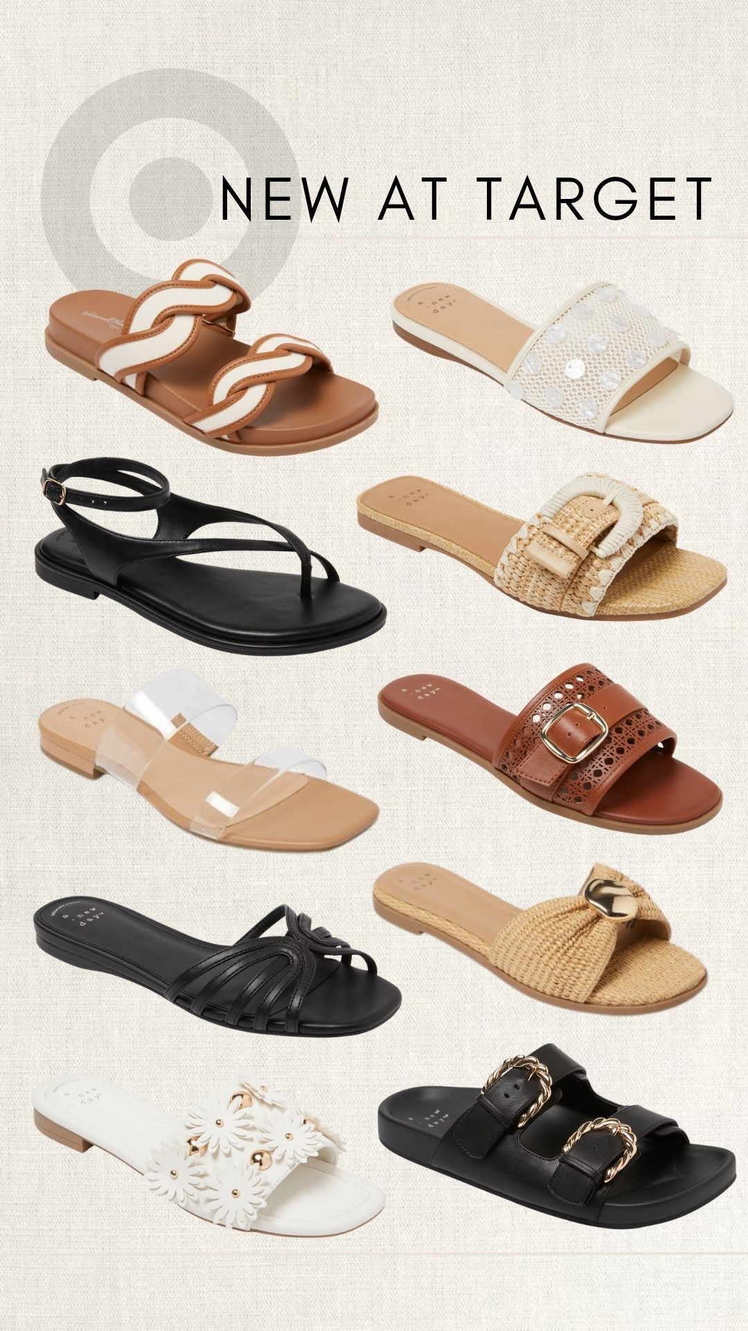 Sandals at Target 

#LTKdayinmylife #LTKSaleAlert #LTKSeasonal