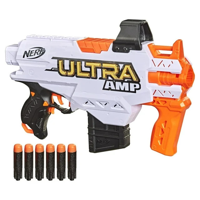 Nerf Ultra Amp Motorized Blaster, Kids Toy for Boys and Girls with 6 Darts | Walmart (US)