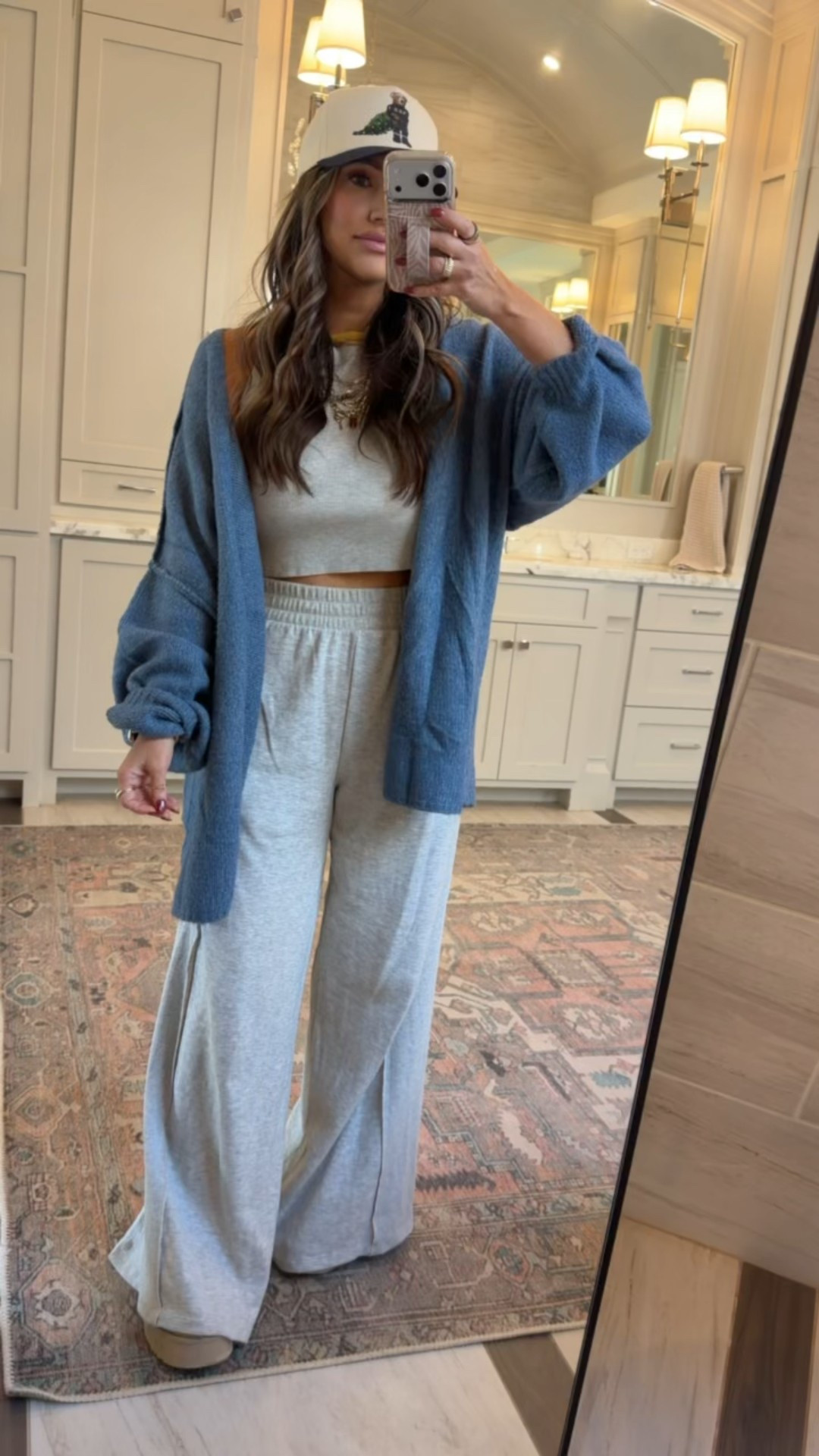 Cozy weather staples I’ll be wearing!! My hat is happy stack use code: moderndaymama

#LTKootd #LTKSaleAlert #LTKFindsUnder100