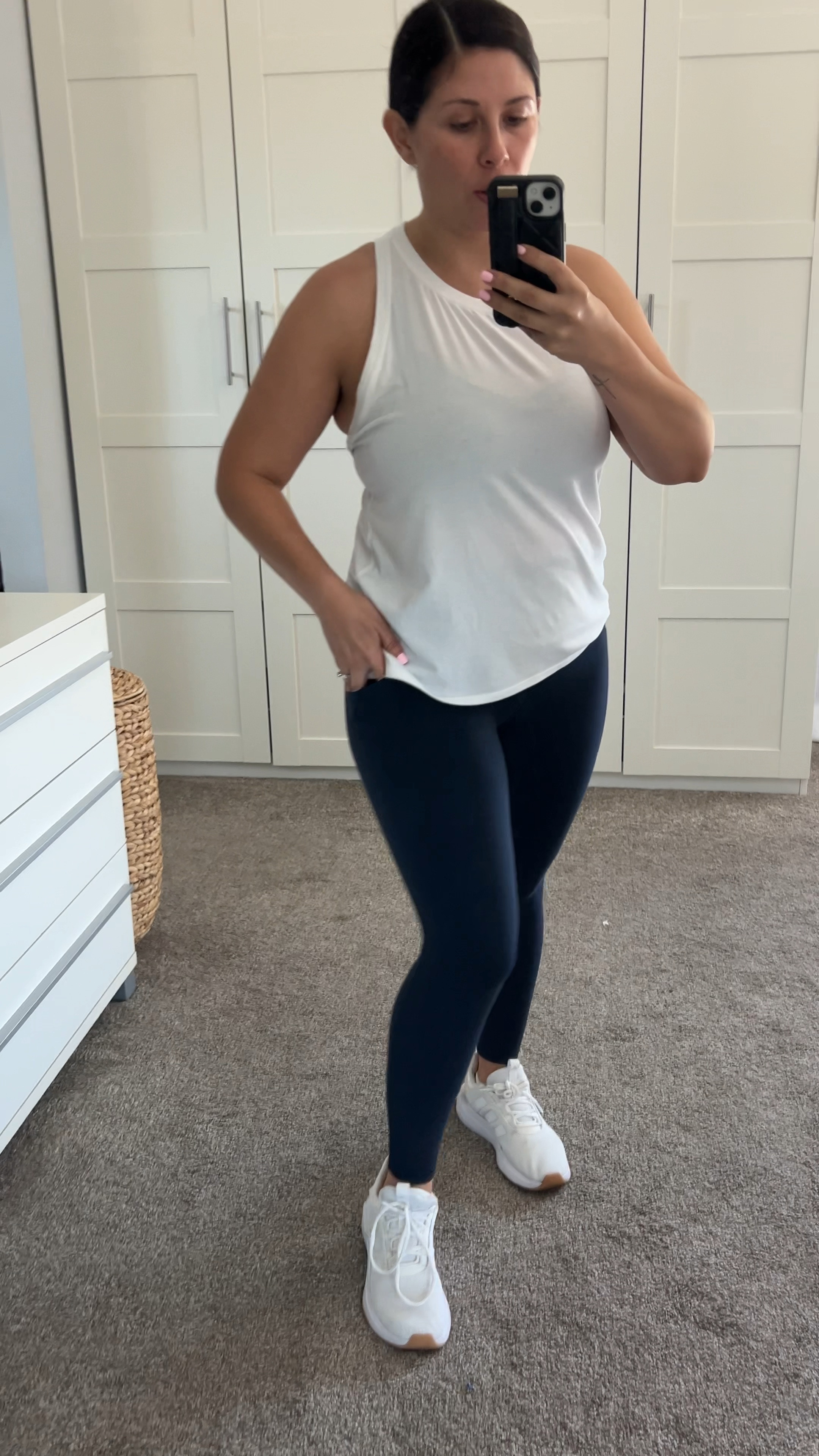 Why Athleta Leggings are my GO-TO for every day comfort and weight training and running! These are super soft. Have pockets and fit TTS ! 

#LTKFitness #LTKActive #LTKStyleTip