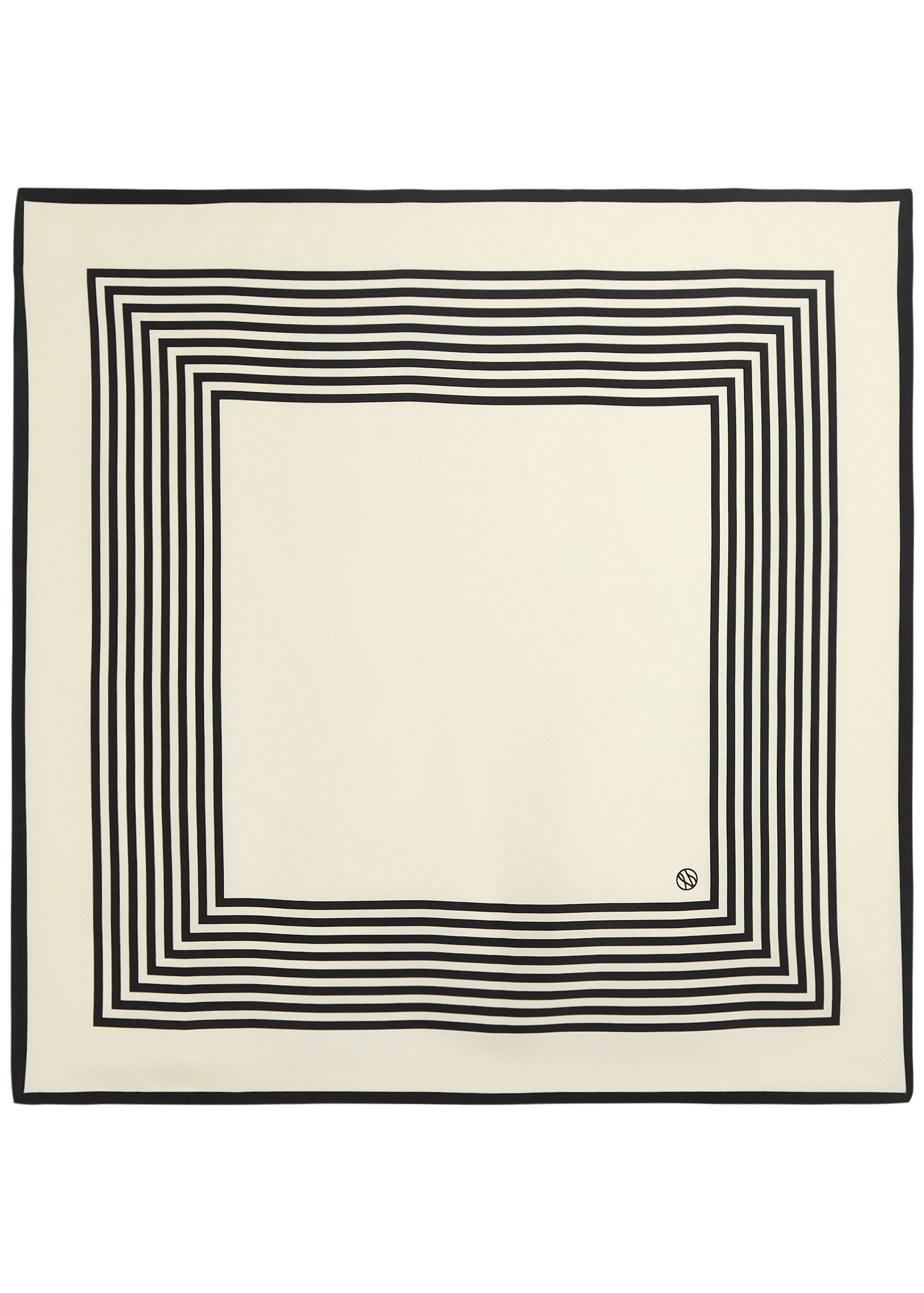 Striped-print silk scarf | Harvey Nichols