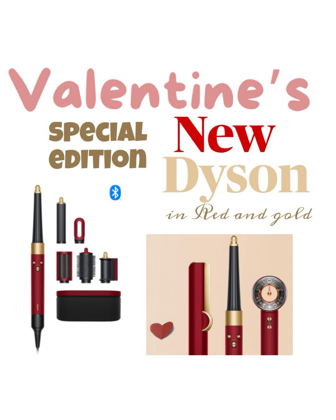 Irresistibly innovative gifts❤️🌹 🎁💐💝

Give special edition Red velvet and gold this Valentine's Day. Exclusively from Dyson. Complimentary hair clips available at checkout.

#LTKGiftGuide #LTKWatchNow #LTKU