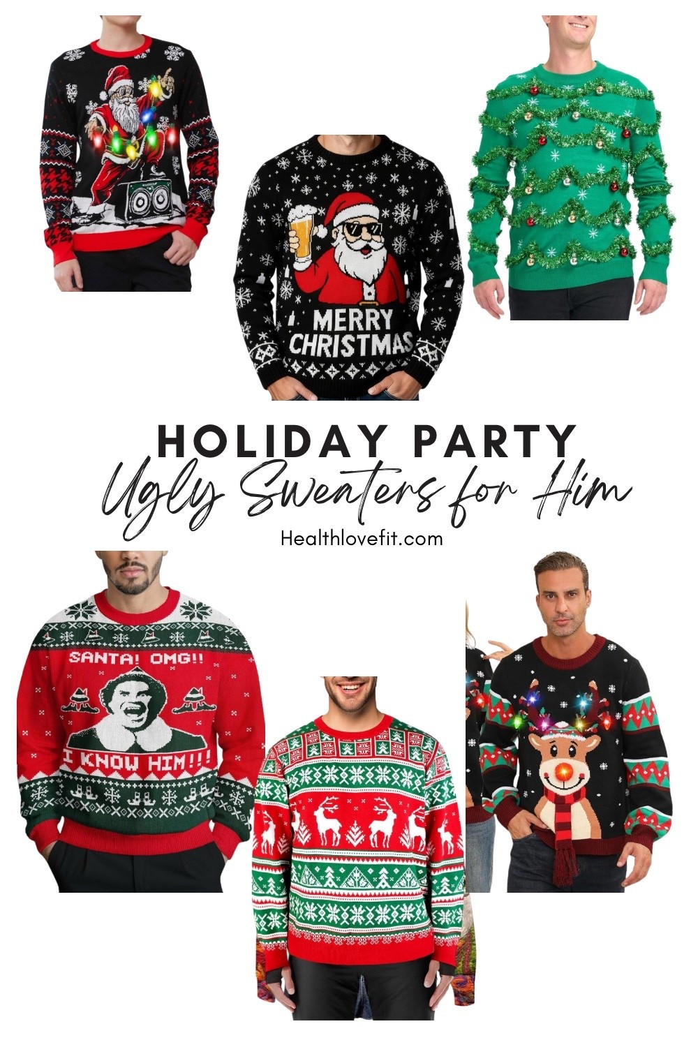 These ugly sweaters are perfect for your holiday parties. Grab one before they’re gone! 

Tags: ugly Christmas sweater for him, ugly Christmas sweater for men, ugly Christmas sweater party, ugly sweater, Christmas outfit

#LTKSeasonal #LTKHoliday #LTKMens