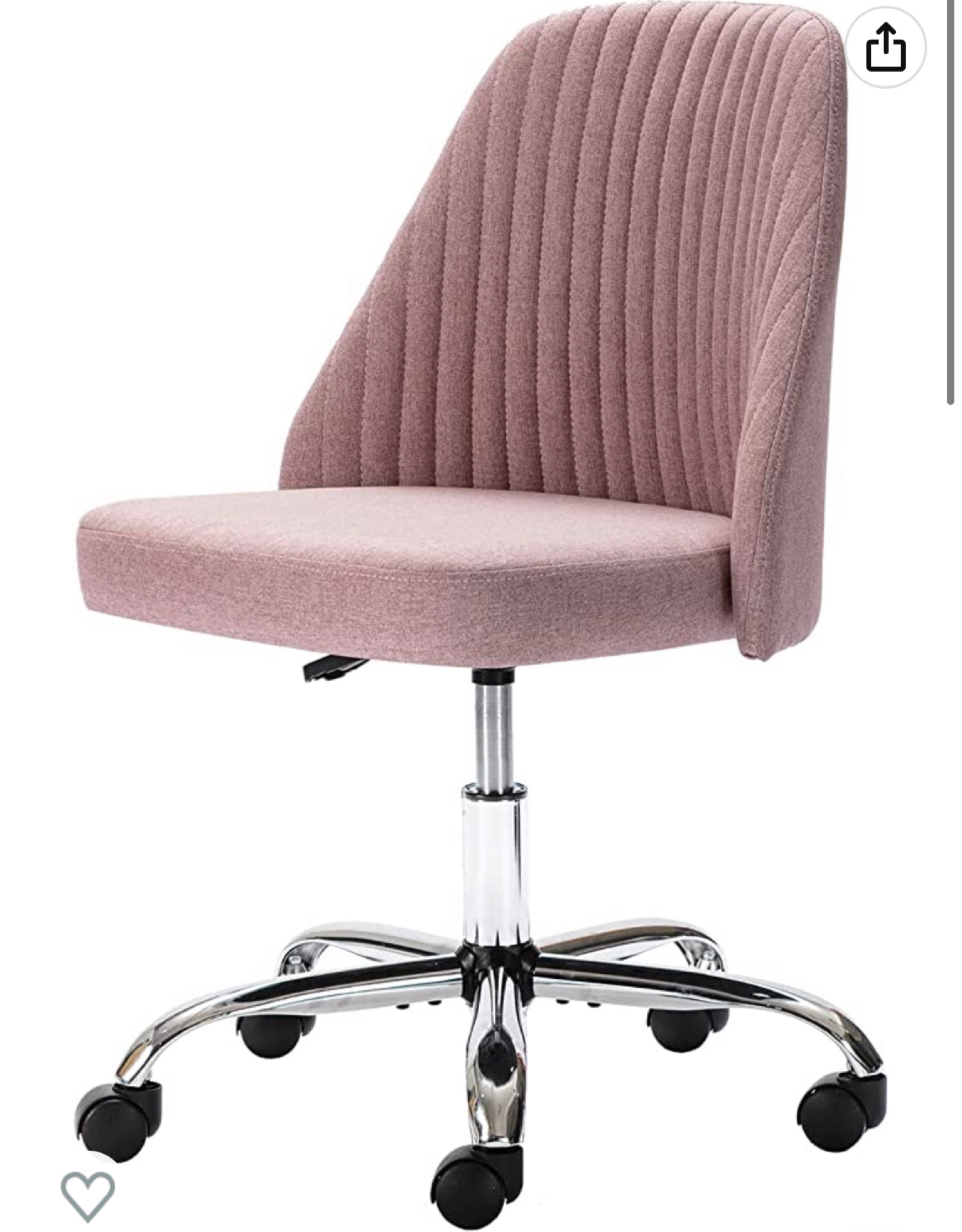 Mauve desk chair! Comfy and cute! 

#LTKGiftGuide #LTKFind #LTKhome