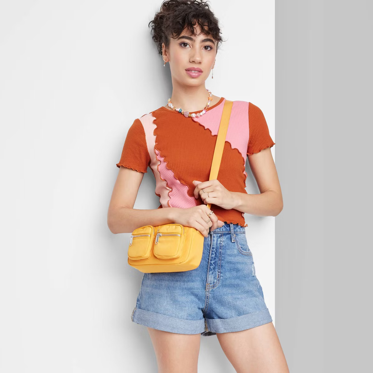 Women's Super-High Rise Rolled Cuff Jean Shorts - Wild Fable™ | Target