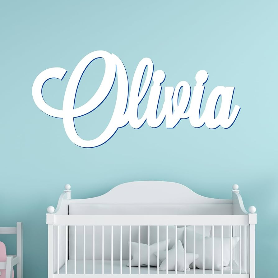 Wooden Custom Name Sign, Nursery Name Sign, Family Name Signs, Choice of Size & Fonts! | Amazon (US)