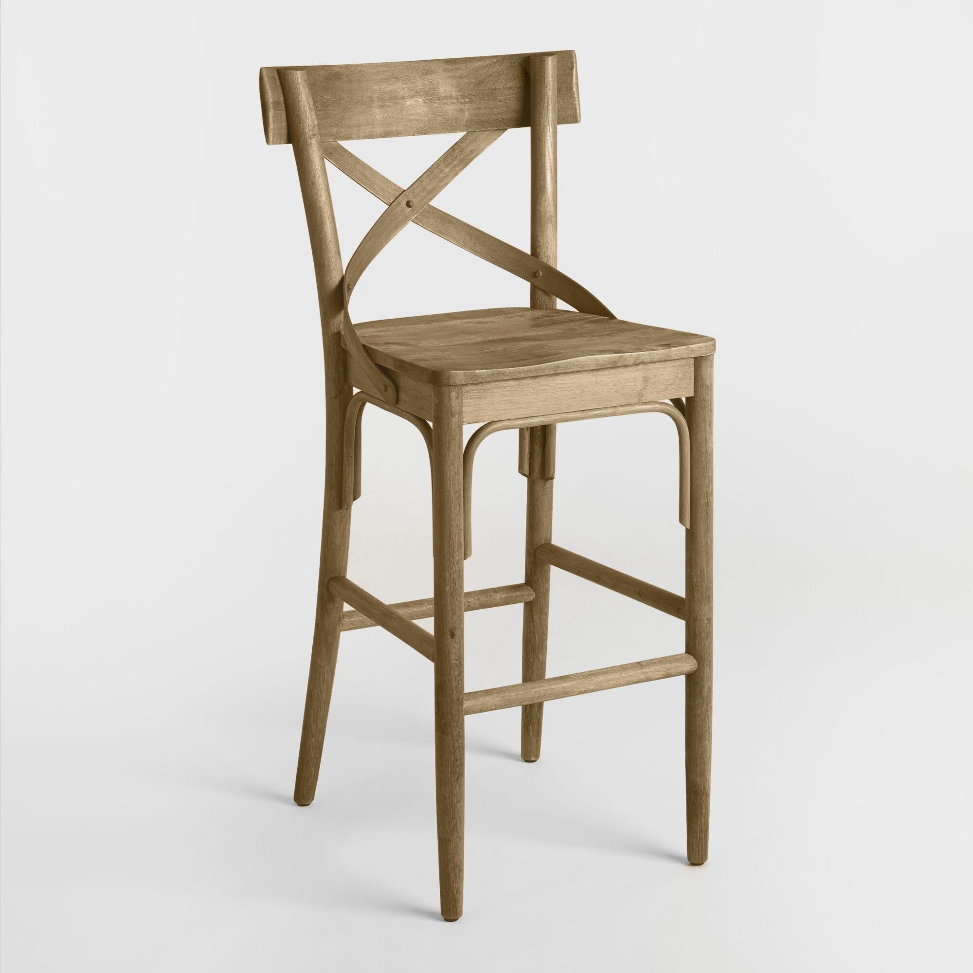 Bistro Barstool: Brown - Wood by World Market | World Market