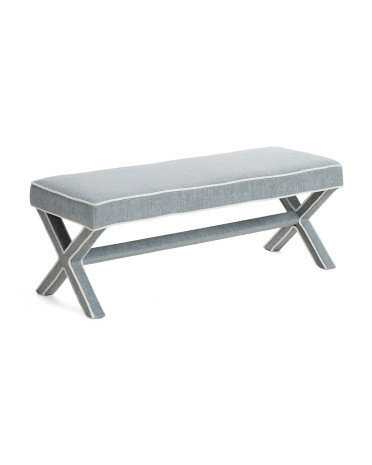 47x18x18 Oliana X Bench | Furniture & Lighting | Marshalls | Marshalls