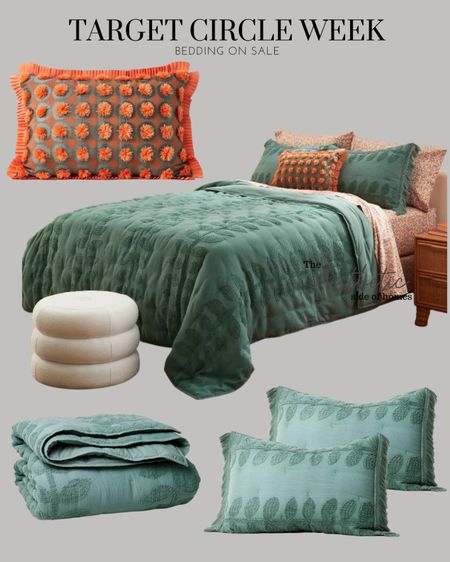Beautiful bedding that is perfect for the season as well 🥰🥰🥰 everything is on sale for target circle week 

#LTKHoliday #LTKhome #LTKsalealert