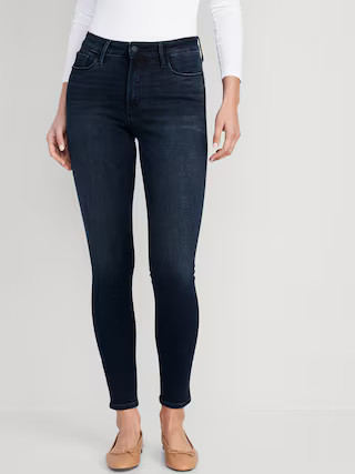High-Waisted Rockstar Super-Skinny Jeans for Women | Old Navy (US)
