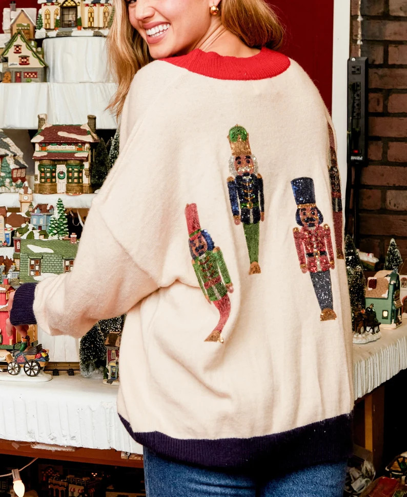 Nutcracker Cardigan - Etsy | Etsy (US)