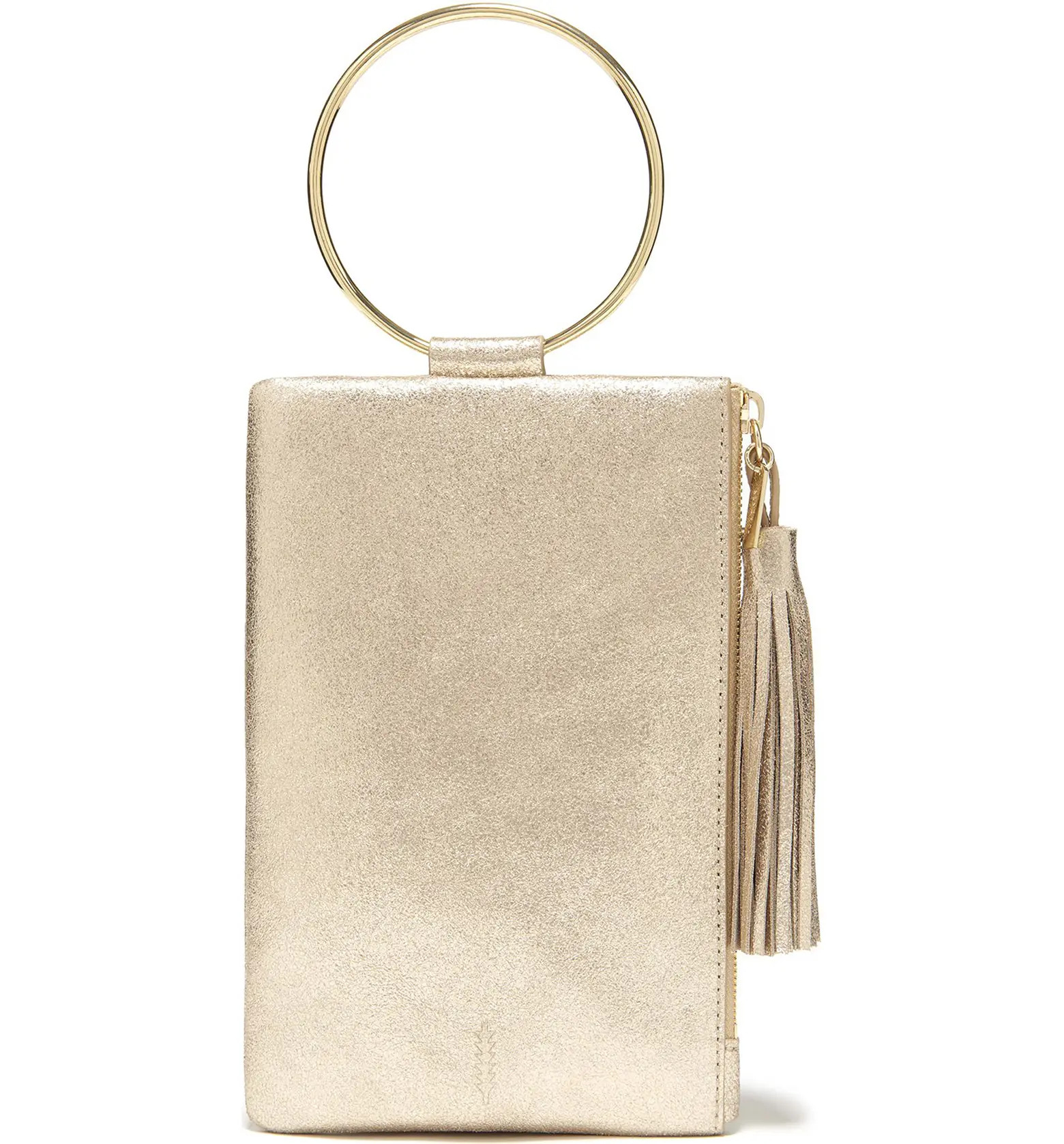 Thacker Nolita Ring Handle Leather Clutch | Nordstrom | Nordstrom
