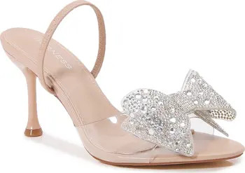 Fonda Crystal Embellished Bow Sandal (Women) | Nordstrom Rack