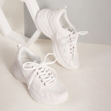Lace-up Chunky Sneakers | SHEIN