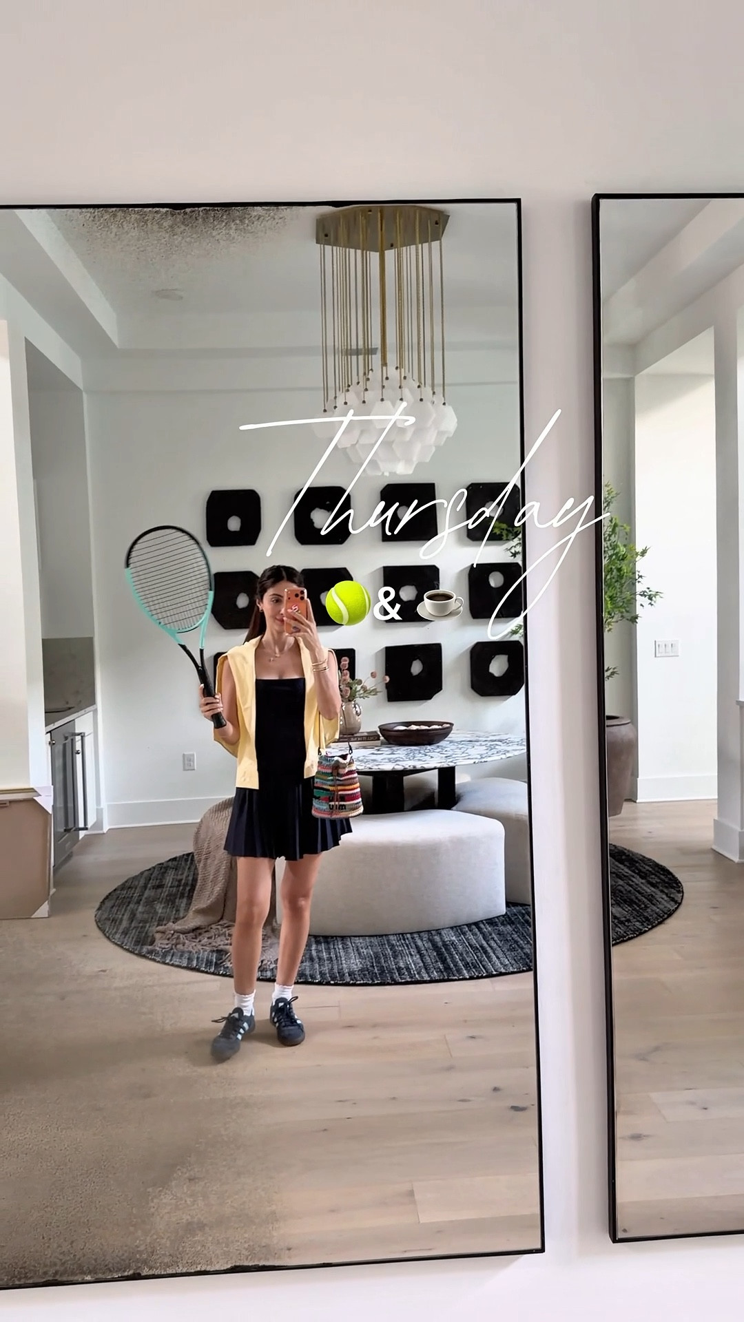 I’m picky with tennis dresses because they’re usually too short on me, but this one fits perfectly and is so comfy

Skirt skort workout gym Pilates lunch date outfit pleated finds 

#LTKdayinmylife #LTKootd #LTKSaleAlert