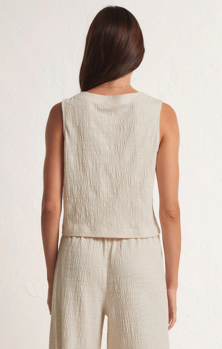 Solace Textured Slub Top | Z Supply