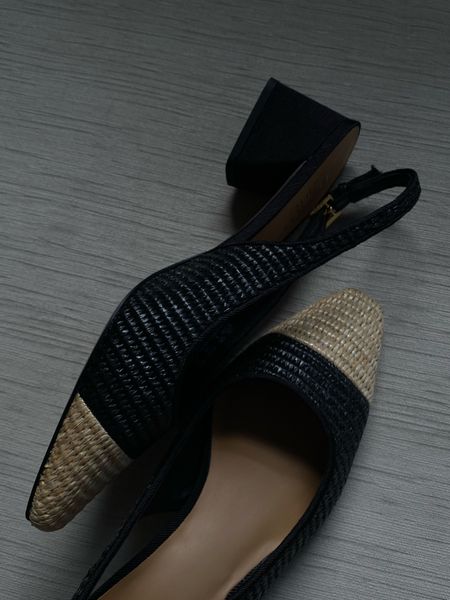 The perfect neutral raffia slingback pumps!

It’s so comfortable right out of the box too! 

Pair with linen pants and a cropped button up or a linen dress!

#LTKFindsUnder100 #LTKShoeCrush #LTKStyleTip