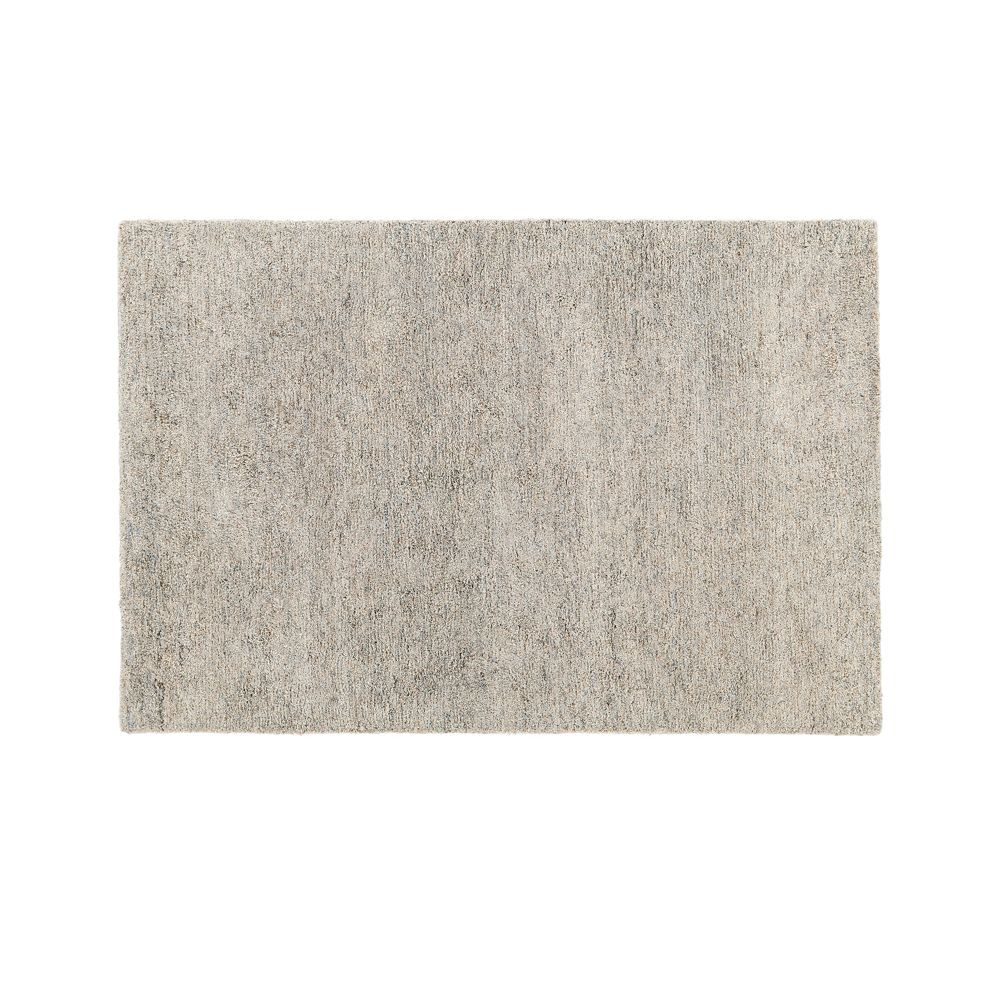 Parker Neutral Wool 6'x9' Rug | Crate & Barrel