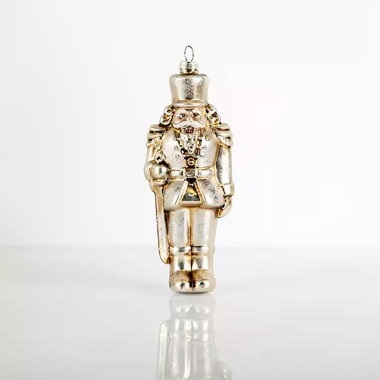 New! Antique Gold Nutcracker Ornament | Kirkland's Home