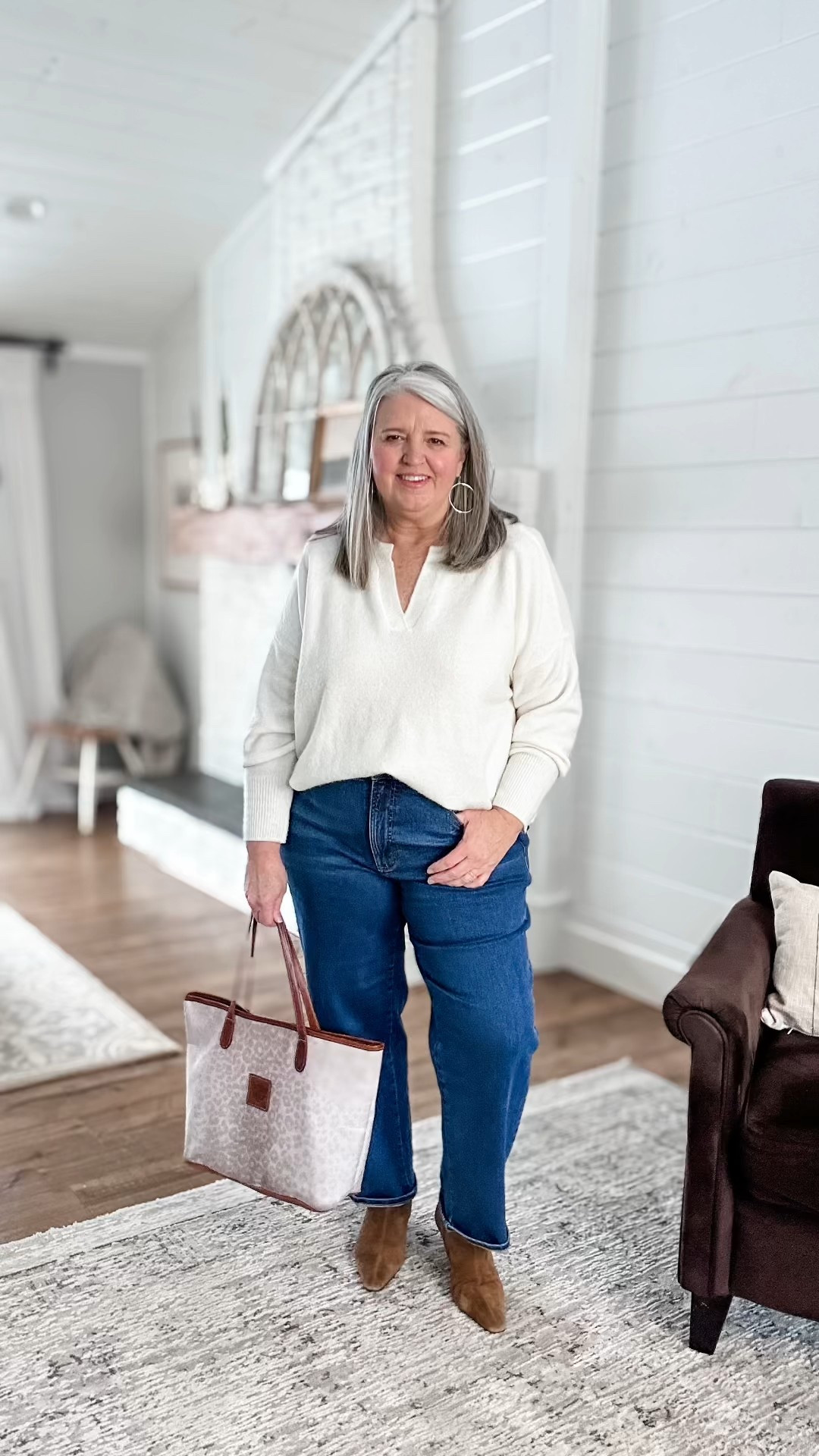 Plus-size straight-leg jeans for the win! Available in sizes 00-40 so there’s a size for EVERY ONE! 

Wearing the 14 in denim | XL in sweater | Sized up half in booties  


#LTKOver40 #LTKMidsize #LTKPlusSize