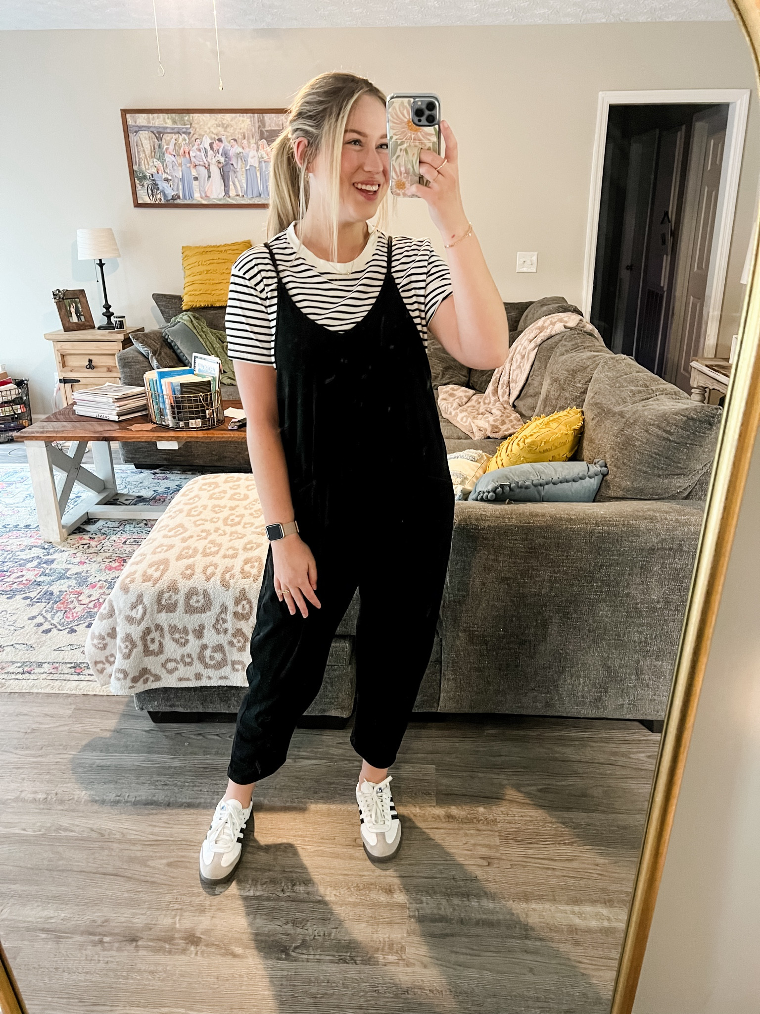 Amazon ootd, stripe shirt, samba, adidas samba, comfy outfit, comfy work fit, work ootd, casual ootd

#LTKFindsUnder50 #LTKShoeCrush #LTKStyleTip