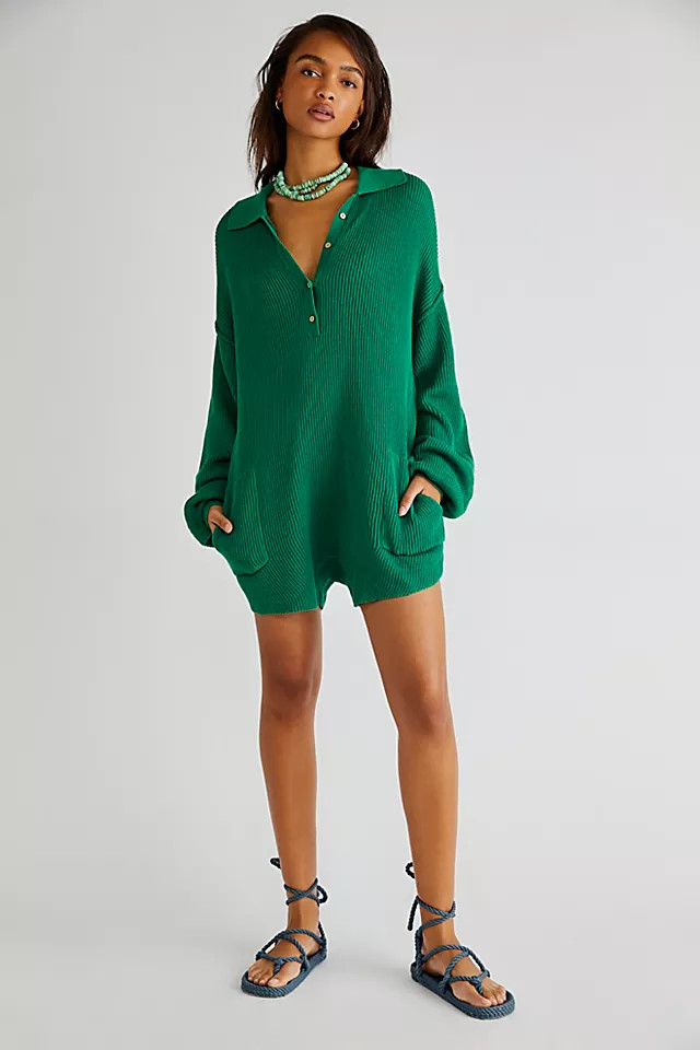 Picnic Sweater Romper | Free People (Global - UK&FR Excluded)