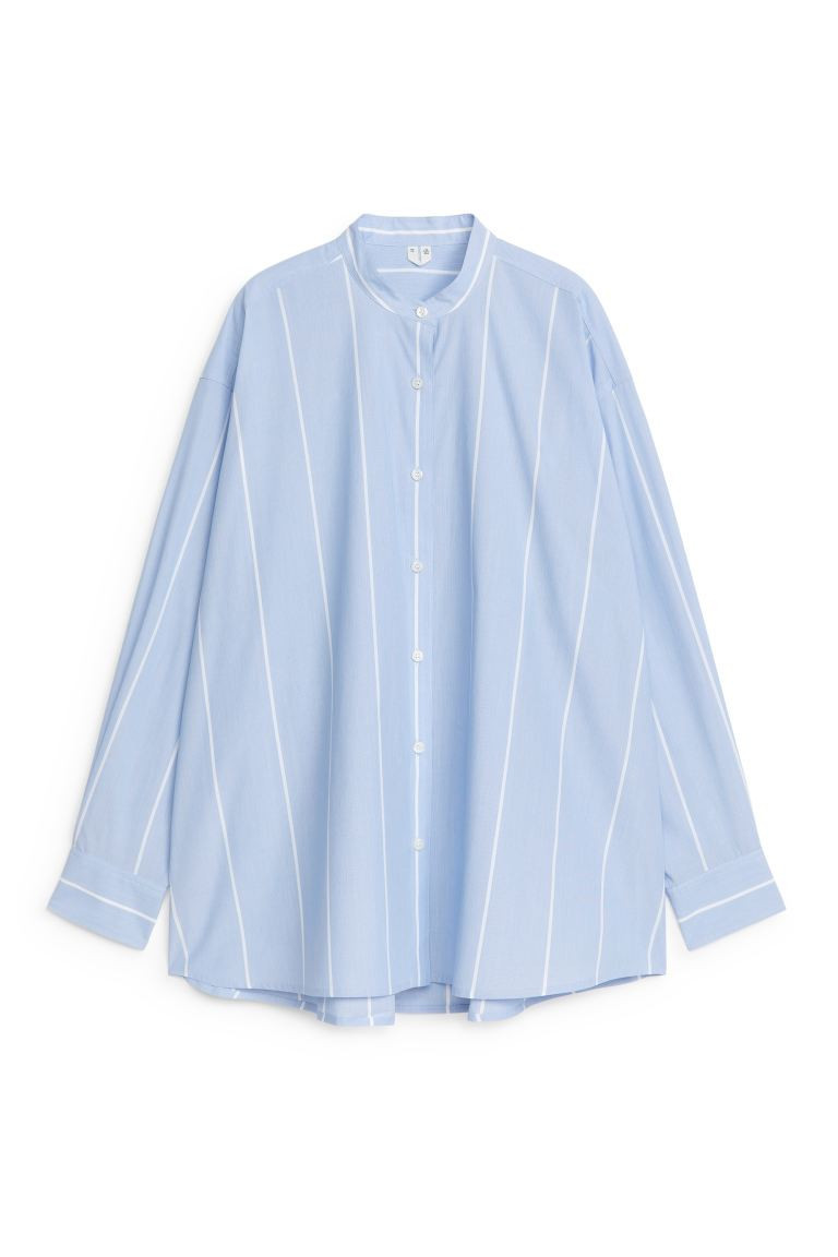 Oversize-Hemd aus Baumwolle | H&M (DE, AT, CH, NL, FI)