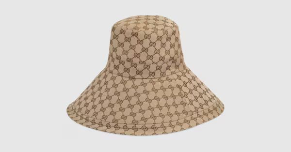 Gucci GG canvas wide brim hat | Gucci (AU)