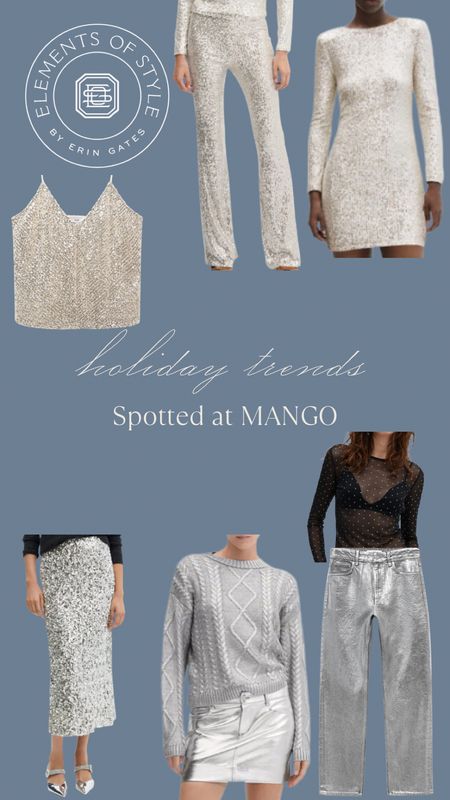 Gift yourself the gift of fashion and steal the show at this season’s holiday party with these affordable, metallic pieces from MANGO! 

#LTKHoliday #LTKstyletip #LTKparties