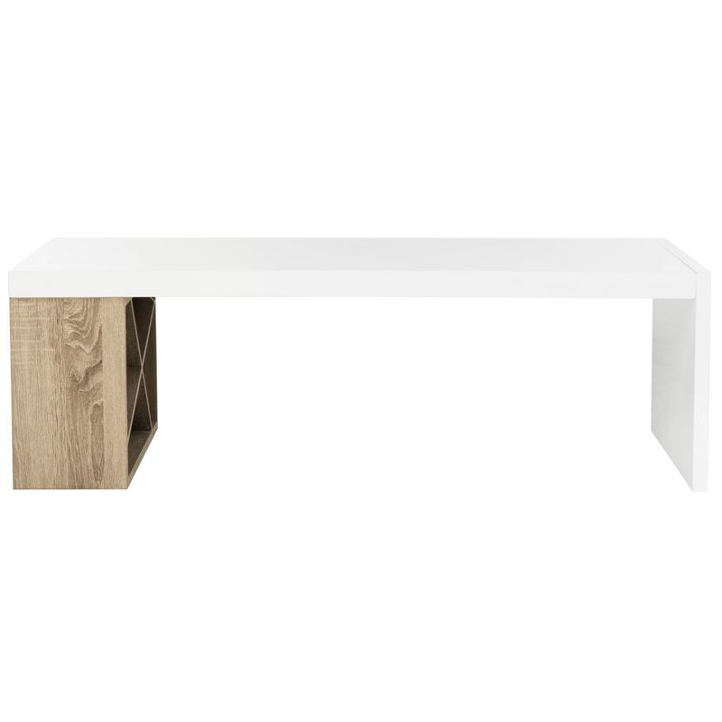 Carlton Modern Storage Coffee Table - White - Safavieh | Target