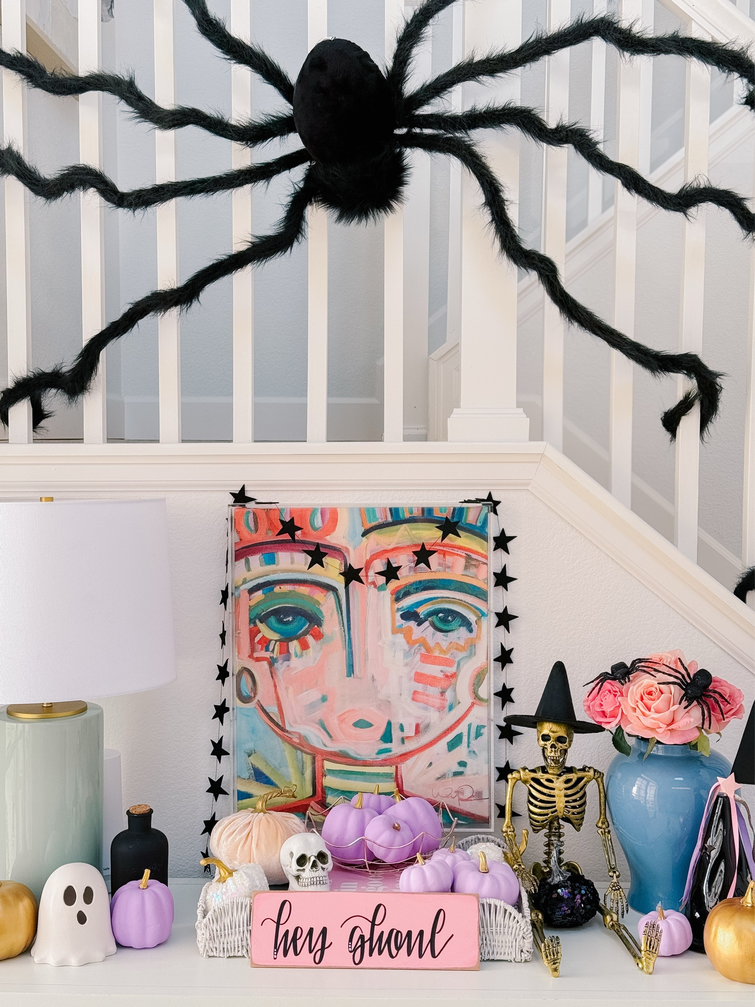 Paint your own pumpkins to match your decor colors- I love this cheap set & have dozens around my house 

#LTKHome #LTKSeasonal #LTKHalloween