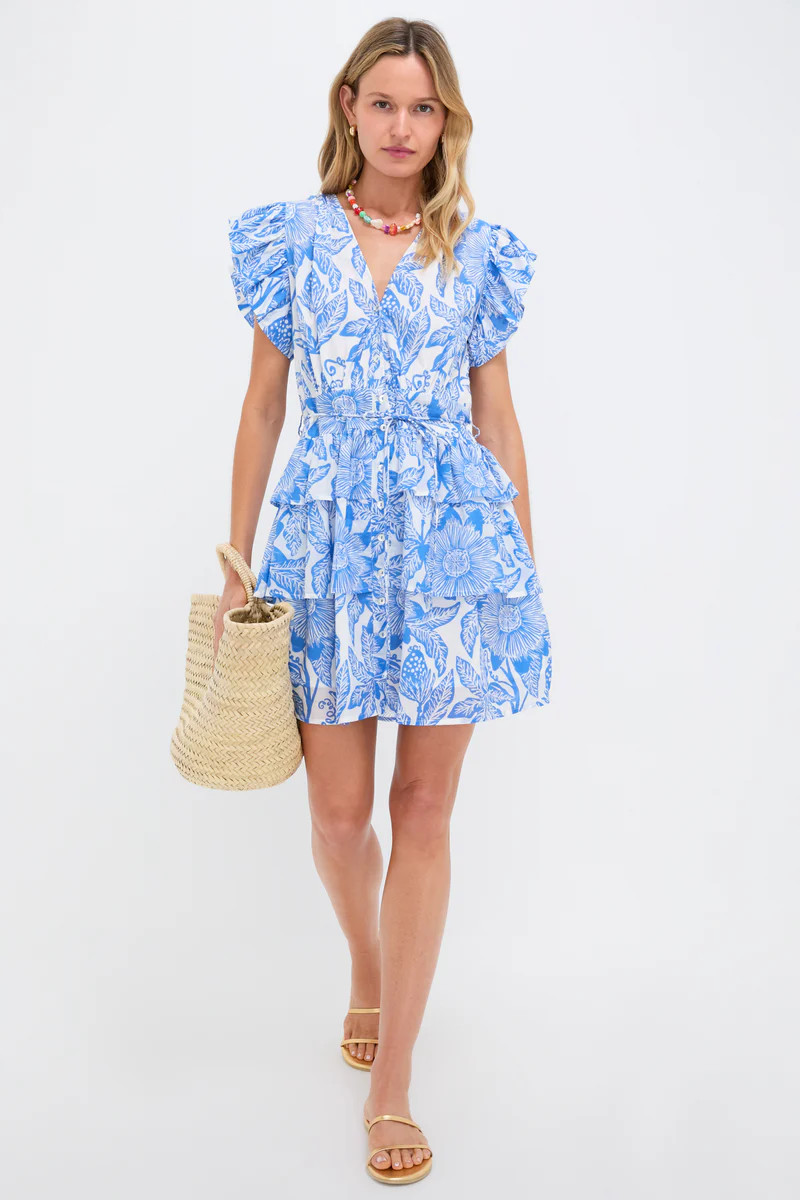 Blue Passion Aria Hunan Short Dress | Tuckernuck (US)