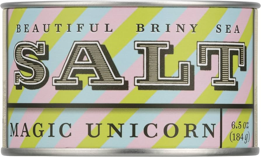 BEAUTIFUL BRINY SEA Magic Unicorn Sea Salt, 6.5 OZ | Amazon (US)