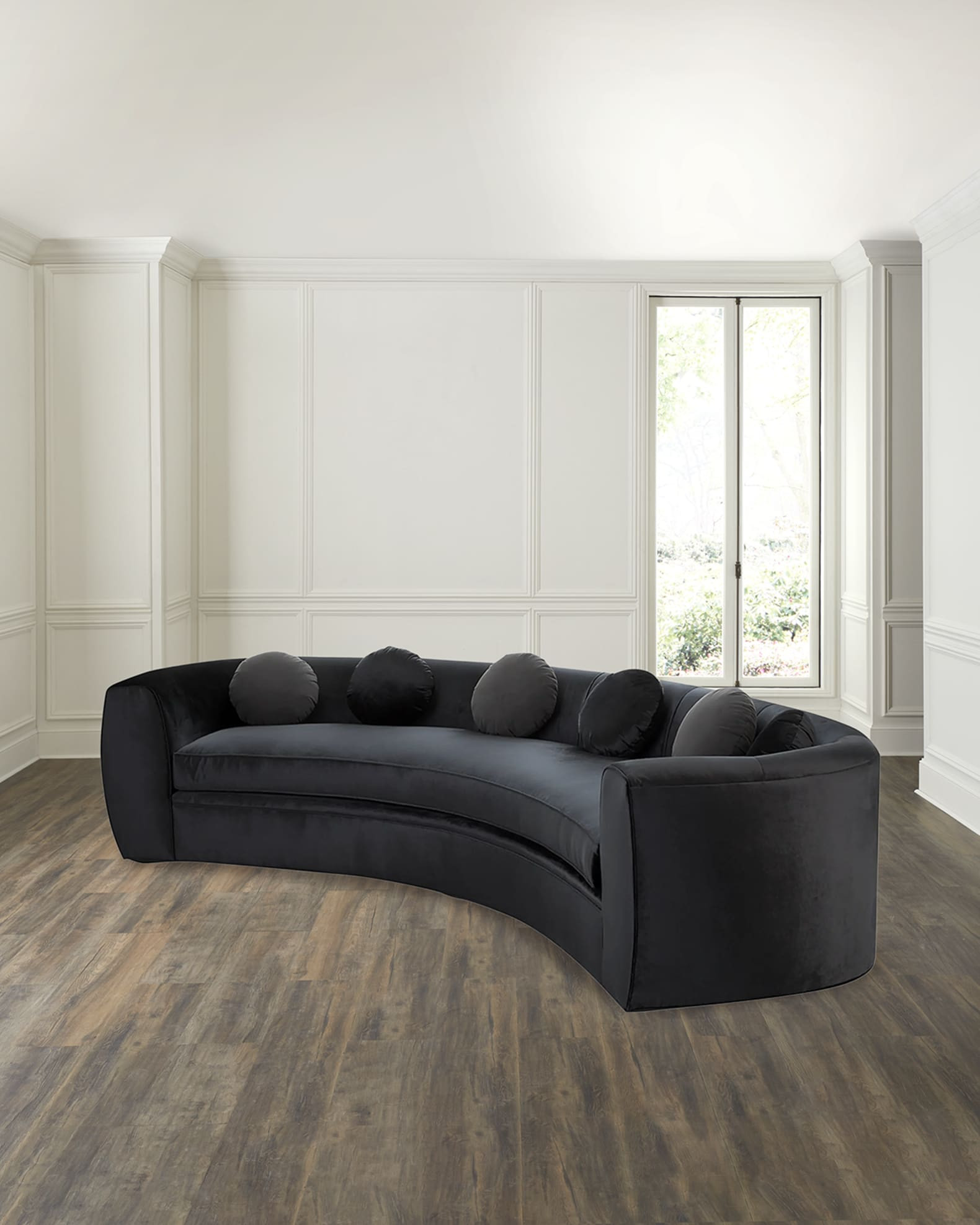 Carmen Velvet Sofa | Neiman Marcus