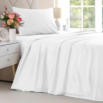 Premium Rayon From Bamboo 4 Piece Deep Pocket Ultra Soft & Cooling Sheet Set | Wayfair North America