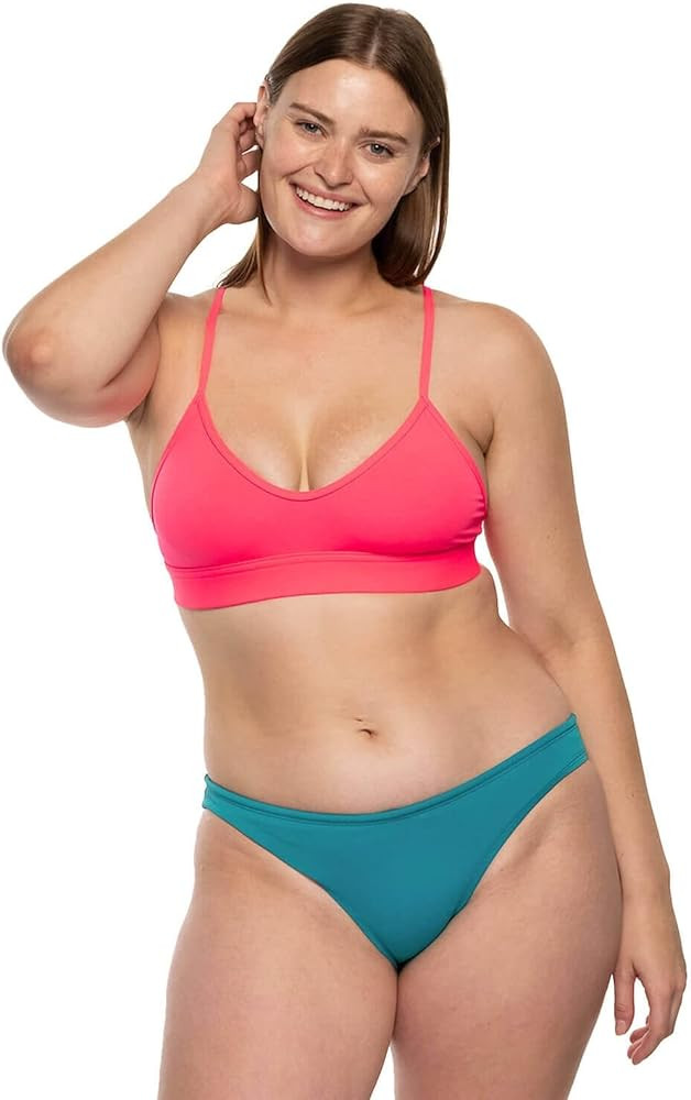 JOLYN Andy Bikini Bottom, Medium-Full Coverage Women's Athletic Swimsuit Bottom, Sport Bathing Su... | Amazon (US)